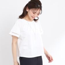 【夏SALE／UVカット／接触冷感／手洗い可】フレアースリーブカットソー
