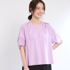 【夏SALE／E‐QUALITY／手洗い可】シアーラグランプルオーバー
