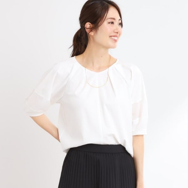 【匿名配送】未使用！リフレクト ミモレ丈 13号 日本製 SALE/手洗い可】タイトシルエットスカート（ミモレスカート