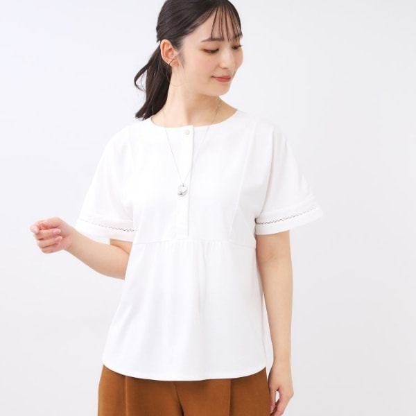 Tシャツ 半袖 日本製 9号 11号 綿 571-86726 Reflect リフレクト 丸首 キレイ目 カットソー 白 白T おしゃれ 着心地がよい 洗濯可 マシュマロ ポイント10倍 Reflect Tシャツ 半袖 日本製 9号 11号 綿 571-86726 リフレクト