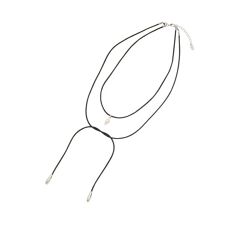 【2WAY】2連サテンコードネックレス