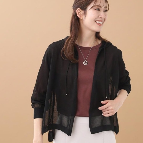 シアー切替カーディガン | ラ・クープ(LACOUPE) | マルイウェブチャネル