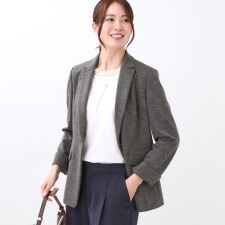 【匠シリーズ／パンツスタイルにおすすめ◎／セットアップ可】匠ジャケット／ロングテーラード