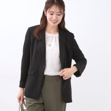 【匠シリーズ／パンツスタイルにおすすめ◎／セットアップ可】匠ジャケット／ロングテーラード