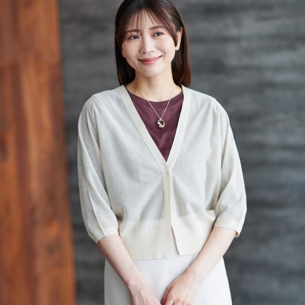 夏SALE／洗える】透かしカーディガン | リフレクト(Reflect) | マルイ