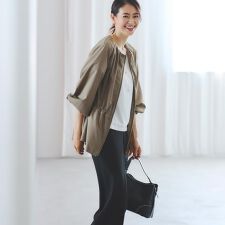 【パンツにもスカートにも合わせやすい◎】ライティブルゾン