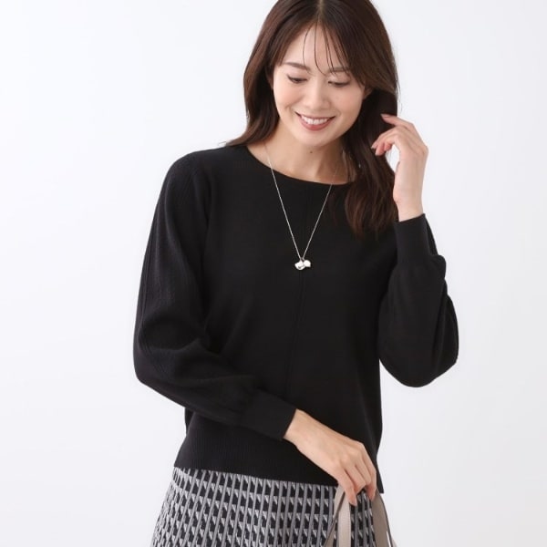 秋映え／ゆったり着られる◎】ドルマンシルエットニット | リフレクト