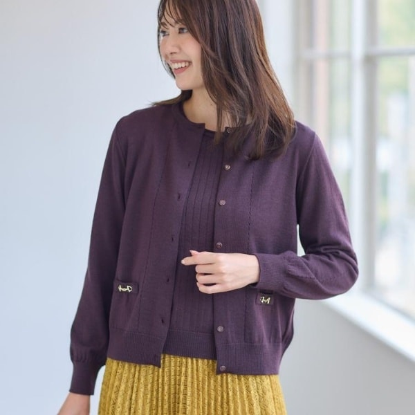 かぎ針ラメニットジャケット | コエル(COEL) | マルイウェブチャネル