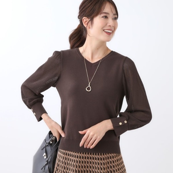 秋映え／ゆったり着られる◎】ドルマンシルエットニット | リフレクト