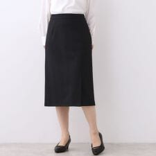 リフレクト(Reflect)の【セットアップ可／すっきりシルエット／通勤におすすめ◎】キレイめジャージタイトスカート