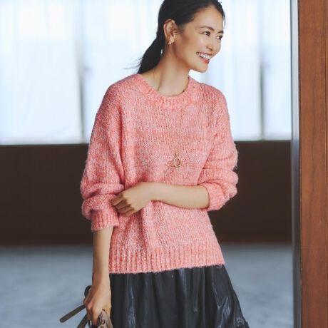 [^ԁF10114171]yfUCzpbƖڂ䂭FƂӂƂҒn؂₩ŋC܂Ŗ邭ĂjbgB2mm̃XpR[ƃA2F̃[vMIX4fޔQ̃tNgIWi̎gpĂ܂B̃pte[C̊ۂO㍷̂VGbg炵fUCŁAƂTCYȂ̂1TCYł̓WJɂȂ܂BpcɂXJ[gɂ킹VvȃfUCȂAX^COɎ邾ł؂₩ɖ邭ʂĂ܂Byfށz3ނ̎QfނłBgh̃XpR[{{LOOP YARNŃJWAɂȂ߂AGKgȌɂȂĂ܂BƖ̊֌WɂAۂFČꍇ܂B܂Ap\REX}[gtHȂǂ̊ɂA኱iƉ摜̃J[قȂꍇ܂B