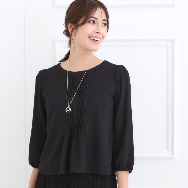 フォーマル／入卒／お仕事に◎】スタンドネックブラウス | リフレクト