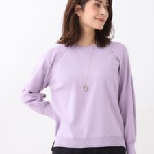 【ゆったり着られる◎】ラグランスリーブニット