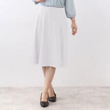 【フォーマル／入卒／セットアップ可】フリュイドフレアスカート