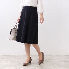 【フォーマル／入卒／セットアップ可】フリュイドフレアスカート