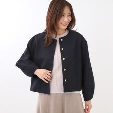 リフレクト(Reflect)の【着映え◎／アームホールゆったり】グレンチェックジャコット