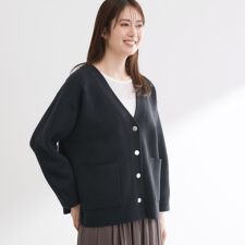 【着回し力◎】ジャケット風ニットカーディガン
