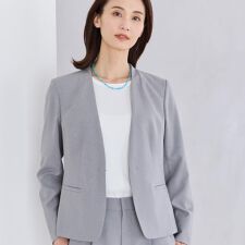 【セットアップ可】ノーカラージャケット