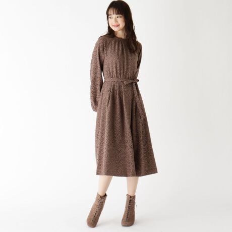 ダルメドットタックネックワンピース Web限定サイズ インデックス Index C ファッション通販 マルイウェブチャネル