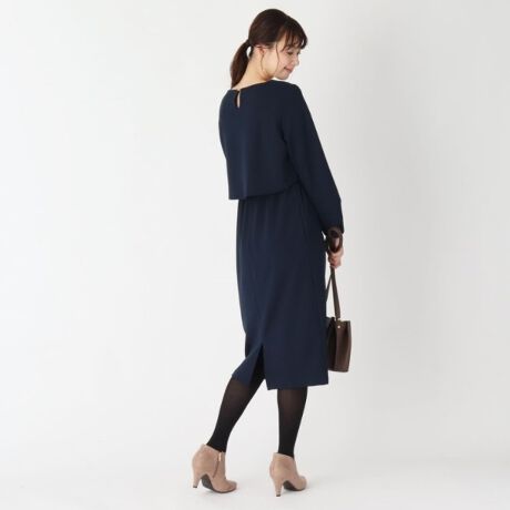 キーネックフロントタックワンピース Web限定サイズ インデックス Index C ファッション通販 マルイウェブチャネル