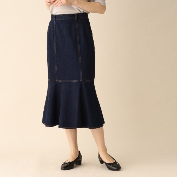 マーメイドデニムスカート atelier SOMETHING MERMAID DENIM SKIRT/マーメイドデニム