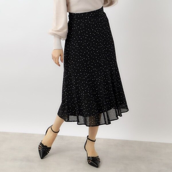 美人百花掲載》アソートフレアスカート【洗濯機洗い可イージー