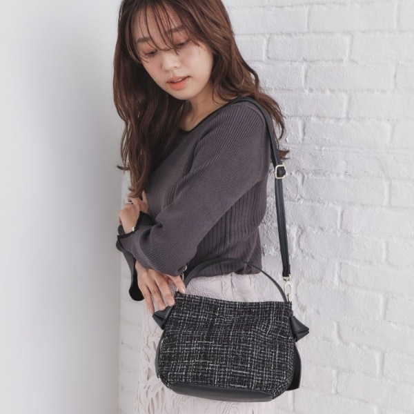 2WAY】ショルダー付ツイードバッグ | インデックス(index) | マルイ