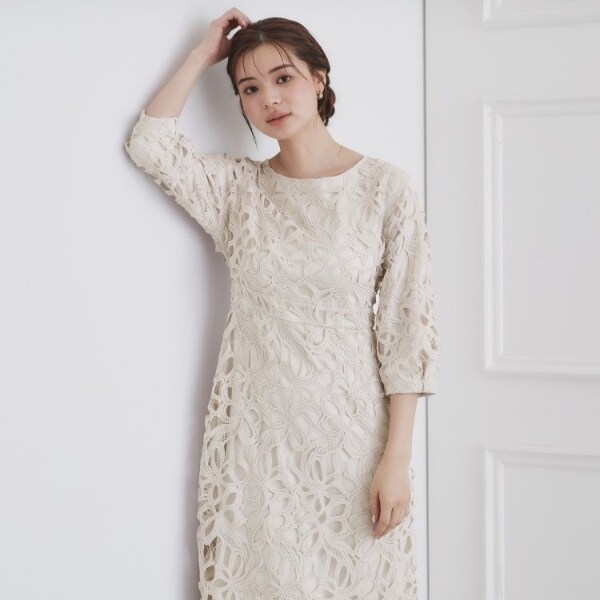 グレースコンチネンタル 総レースワンピース38