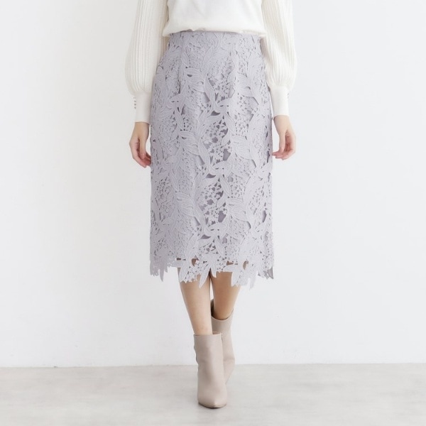 スズランレースタイトスカート【洗濯機洗い可】 | インデックス