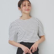 《10色展開XS-LLサイズ》コットンスムースタックスリーブトップス【UV接触冷感洗濯機洗い可】