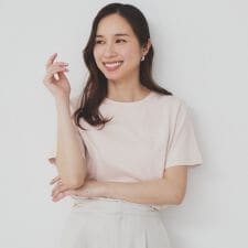 ロゴ刺繍Tシャツ【UV接触冷感洗濯機洗い可】