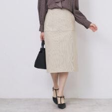 ストレッチタイトスカート【洗濯機OK防シワ抗ピル】《S～3L》