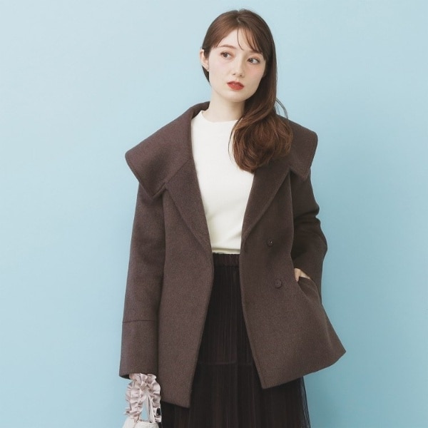 ベルト付ビッグカラーミドルコート | インデックス(index) | マルイ