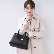 ≪通勤・セレモニー対応≫2WAYカクシボミドルボストンバッグ