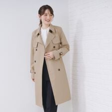 インデックス(index)のトレンチコート【洗濯機OK撥水花粉対応】《XS～3L》