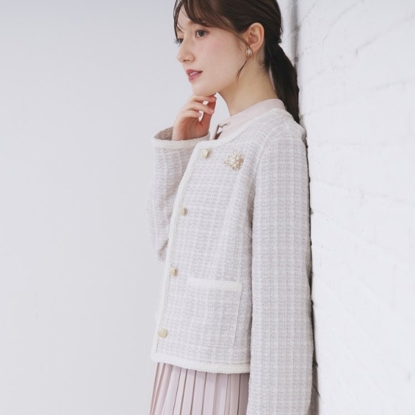 高見え間違いなし！こだわり仕立てのツイードジャケット | グローブ