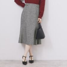 マーメイドフレアスカート【洗濯機OK防シワ】