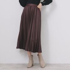 プリーツスカート【洗濯機OK】