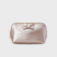 ラメ合皮リボンポーチ