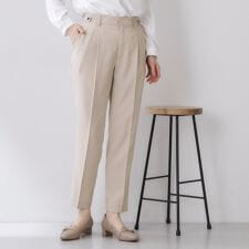 ストレッチテーパードパンツセットアップ対応【洗濯機OK吸水速乾】