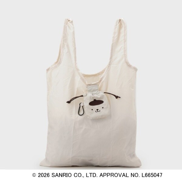 ◆【ポムポムプリン】ポケッタブルエコバッグ