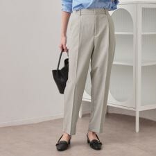 セットアップ対応 テーパードパンツ【洗濯機OK・接触冷感・吸水速乾・防シワ・ストレッチ】