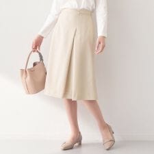 セットアップ対応 アシメタックAラインスカート【洗濯機OK・防シワ】