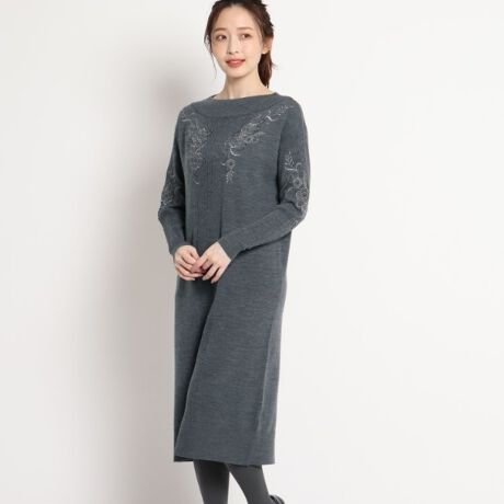 レースエンブニットワンピース スーナウーナ Sunauna ファッション通販 マルイウェブチャネル Ca000 284 01