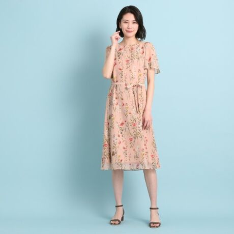 手洗い可】カラフルポピー プリントワンピース | スーナウーナ(SunaUna  