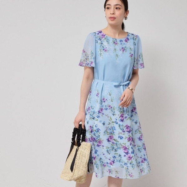 美品！豪華♡スーナウーナ スタンドカラー タック プリーツ