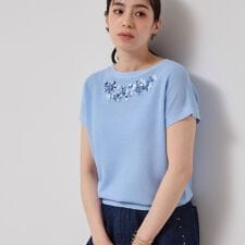 【SS～Lサイズ展開／手刺繍】クラフトニット