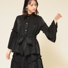 【COLLECTION LINE】フレアスリーブブラウス