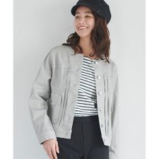 デニムジャケット Gジャン ベージュ系の通販 ファッション通販 マルイウェブチャネル
