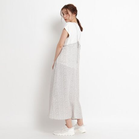 S Ll 楽ちん ボタンキャミワンピース フレンチスリーブtee Set グローブ Grove ファッション通販 マルイウェブチャネル